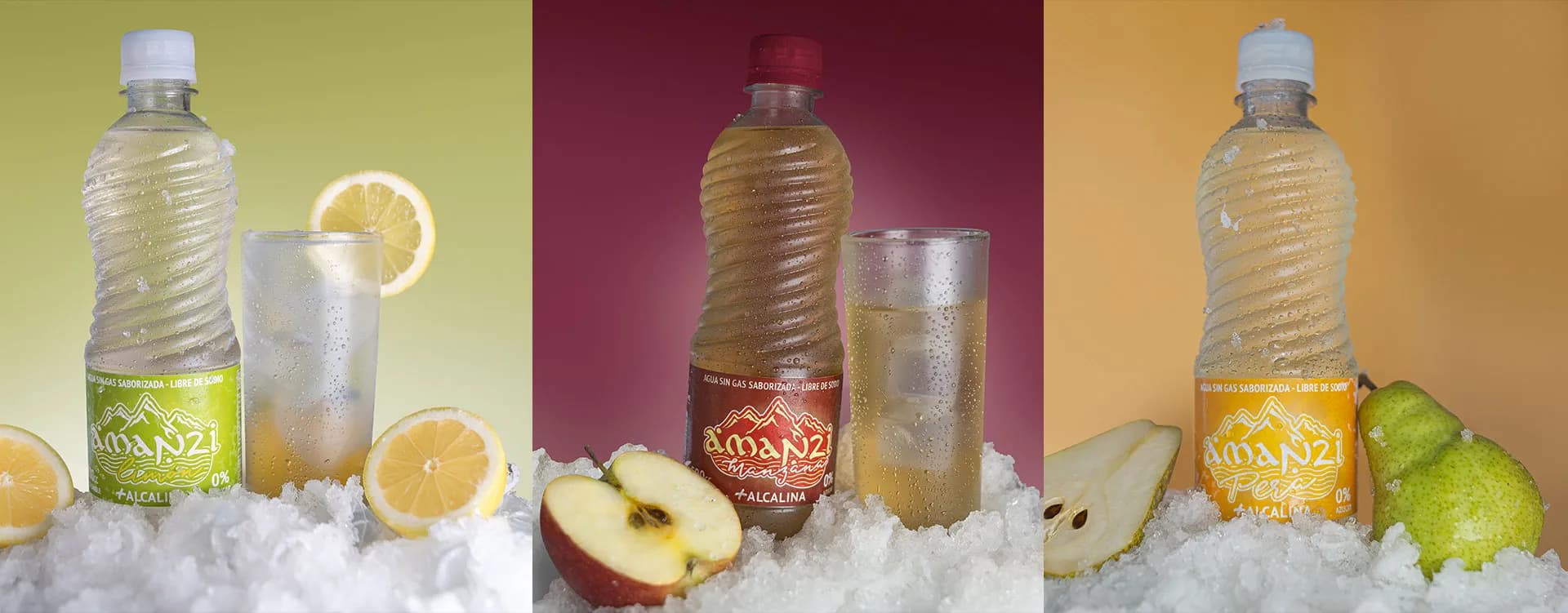 Aguas Amanzi — sabores